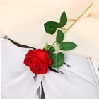 Цветы искусственные "Роза обаяние" 6х46 см, красный - фото 319117928