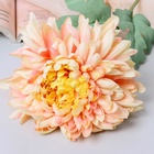 Цветы искусственные «Хризантема садовая галант», 14×57 см, жёлтые - фото 53701231