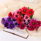 Букет искусственный «Клематис гибридный», d=7 см, h=33 см, 14 цветков, МИКС - Фото 3