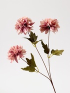 Цветы искусственные "Георгин садовый" 9х60 см, пепельно-розовый - фото 809154654