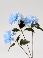 Цветы искусственные «Георгин садовый», 9×60 см, голубые 9229350