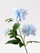 Цветы искусственные «Георгин садовый галант», 11×61 см, голубые 9229351