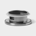 Крышка для ёмкостей Доляна, d=7 см, нержавеющая сталь, серебристая - Фото 3