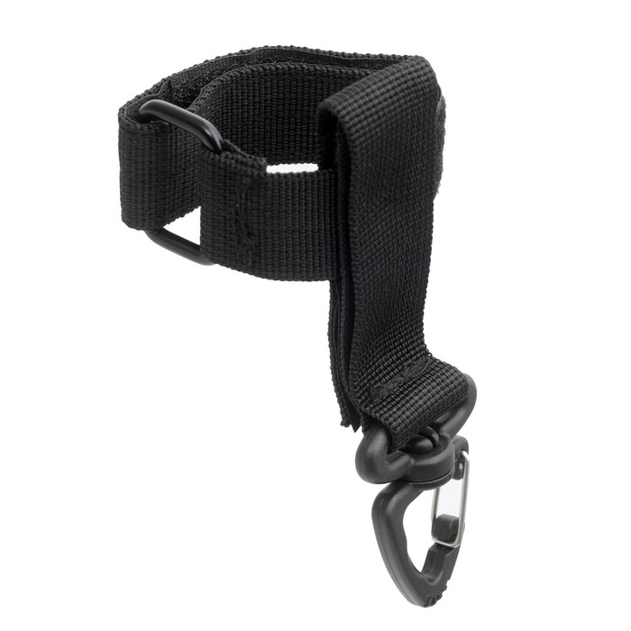 Карабин-вертлюг, со стропой, 23 см, система MOLLE - Фото 1