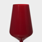 Набор бокалов для вина «Сандра», 450 мл, 6 шт, цвет красный - фото 4365241