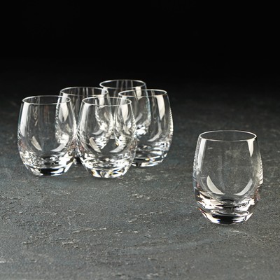 Набор стопок «Клаб», 60 мл, 6 шт., хрустальное стекло, прозрачный