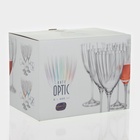 Набор бокалов для вина из хрустального стекла Bohemia Crystal «Кейт», 400 мл, 6 шт. - фото 29549268