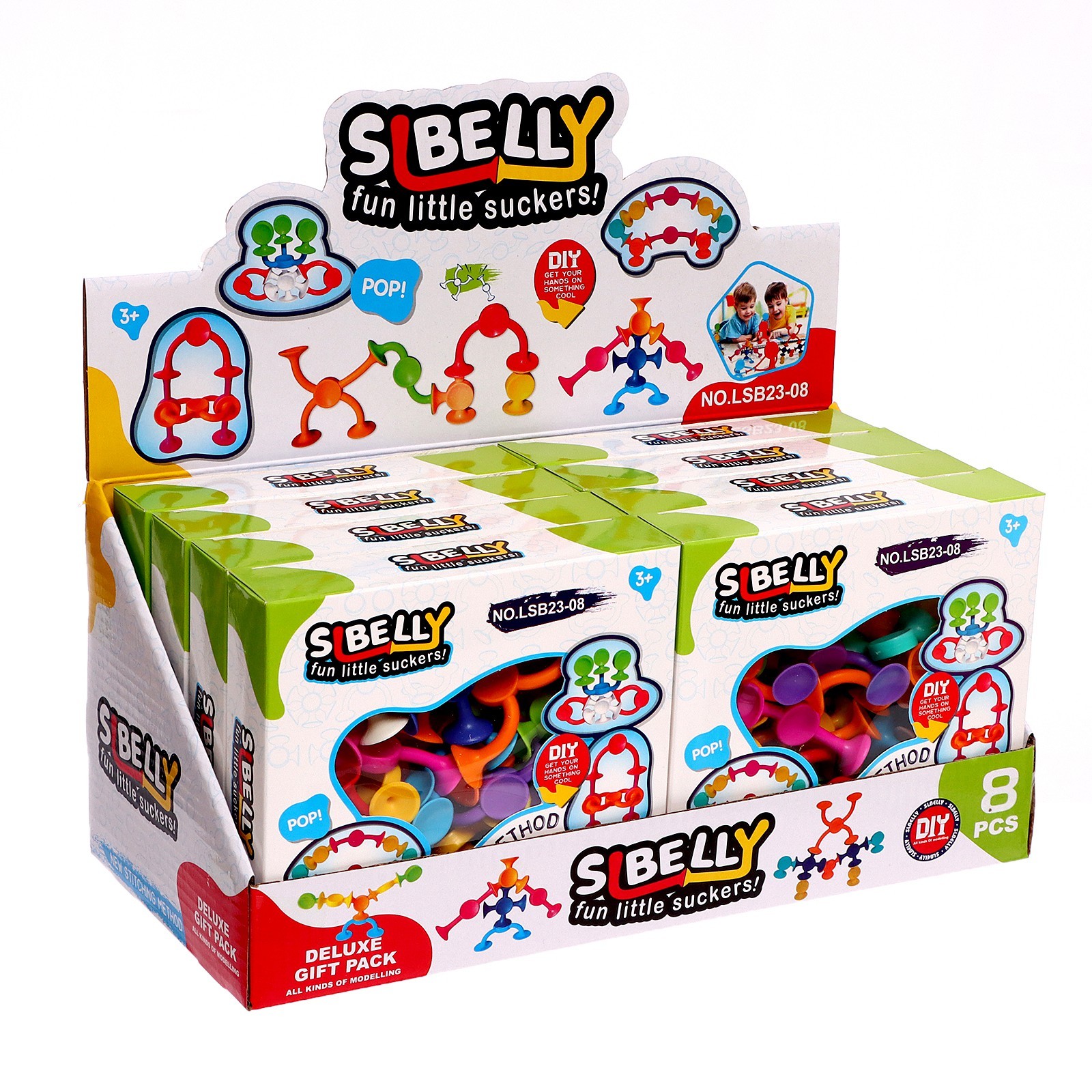 Конструктор «Забавные присоски», 36 деталей (9223017) - Купить по цене ...