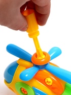 Конструктор винтовой «Вертолёт», с отвёрткой, 18 деталей, МИКС - Фото 7