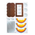 Конструктор пазл «Глобус», 3D модель, диаметр 22 см, 71 элемент - Фото 2