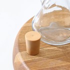 Ёмкость для масла-уксуса «Оливия», 260 мл, h=17 см, с пластиковой пробкой - Фото 3