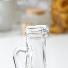 Ёмкость для масла-уксуса «Оливия», 260 мл, h=17 см, с пластиковой пробкой - Фото 4