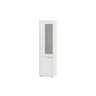 Пенал Моне Левый, 534х424х2040, Меренга/Белый текстурный - Фото 1