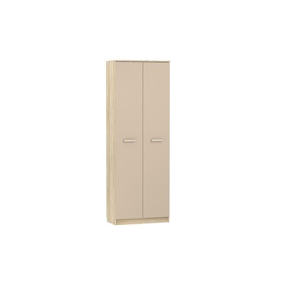 Шкаф для одежды Акварель, 802х414х2256, Капучино/Дуб сонома