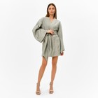 Платье женское MINAKU: Enjoy цвет оливковый, р-р 50-52 - Фото 4