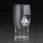 Бокал "Непробиваемый", с футбольным  мячом, для пива , 500 мл - фото 4641891