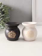 Аромалампа для эфирных масел «Печать», 8×7.5×7.5 см, МИКС - Фото 2