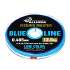 Леска монофильная ALLVEGA Fishing Master, диаметр 0.405 мм, тест 12.5 кг, 30 м, голубая - фото 1168256