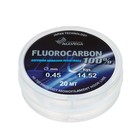 Леска монофильная ALLVEGA FX Fluorocarbon 100%, диаметр 0.45 мм, тест 14.52 кг, 20 м, прозрачная - Фото 2