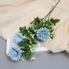 Цветы искусственные "Клевер гибридный" 7х61 см, голубой - фото 7795781
