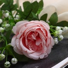 Цветы искусственные "Роза Амория" 7х62 см, светло-розовый - фото 809135321