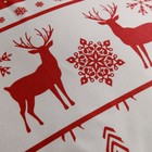 Постельное бельё 1,5сп Ночь Нежна Сканди , цвет красный, размер 145х215, 150х214, 70х70см 2шт, поплин 105гм, 100% хлопок - Фото 4