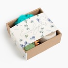 Подарочный набор «Этель» Eucaliptus полотенце 30×60 см, мочалка, массажёр - Фото 6