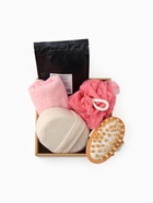 Подарочный набор «Этель» Spring, полотенце 30×60 см, мочалка, массажёр - Фото 1