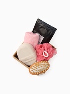 Подарочный набор «Этель» Spring, полотенце 30×60 см, мочалка, массажёр - Фото 3