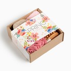 Подарочный набор «Этель» Spring, полотенце 30×60 см, мочалка, массажёр - Фото 6