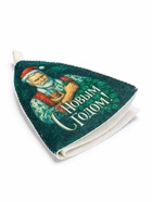 Шапка для бани и сауны, с принтом «С новым годом! Дед Мороз с веником и бокалом », полиэфир 70%, шерсть 30%, «Банная забава» - Фото 7