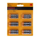 Батарейка алкалиновая Kodak Xtralife, AAA, LR03-12BL, 1.5В, блистер, 12 шт. 9336788 - фото 9537815