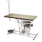 Стол ветеринарный универсальный СВУ-10 с электроприводом, пульт ножной, 1300×600×760-990 мм, бел - Фото 2