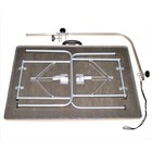 Стол универсальный СВУ-12 для груминга, резиновая столешница, 900×600×750 мм, черный - Фото 3