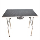 Стол универсальный СВУ-12 для груминга, резиновая столешница, 900×600×750 мм, черный - Фото 5