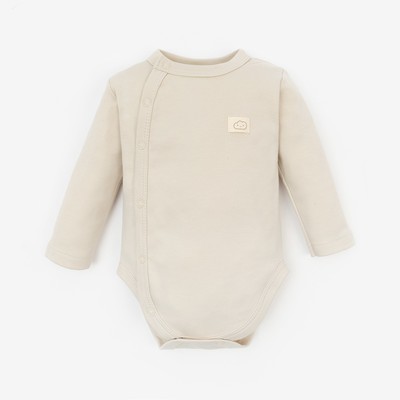 Боди детское «Крошка Я» BASIC LINE, рост 86-92 см, цвет молочный