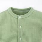 Комбинезон Крошка Я, BASIC LINE, рост 62-68 см, цвет зелёный - Фото 5
