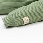 Комбинезон Крошка Я, BASIC LINE, рост 80-86 см, цвет зелёный - Фото 7