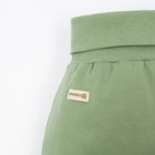 Ползунки-штанишки Крошка Я, BASIC LINE, рост 62-68 см, цвет зелёный - Фото 4