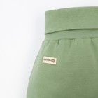 Ползунки-штанишки Крошка Я, BASIC LINE, рост 80-86 см, цвет зелёный - Фото 4