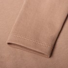 Боди с длинным рукавом Крошка Я, BASIC LINE, рост 74-80 см, цвет коричневый - фото 111634108