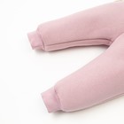 Костюм: толстовка и брюки Крошка Я, BASIC LINE, рост 68-74 см, цвет розовый - Фото 13
