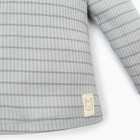 Лонгслив Крошка Я BASIC LINE, рост 68-74 см, полоска серая - Фото 4