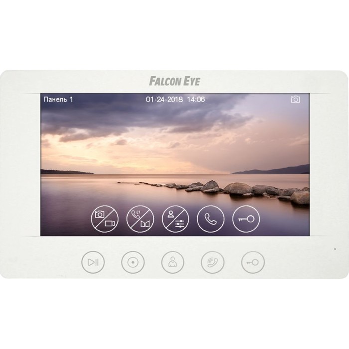 Видеодомофон Falcon Eye Cosmo HD Plus, белый - Фото 1