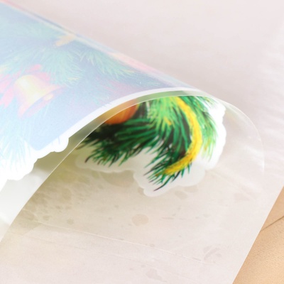 Наклейки на окна "Новогодние 1"