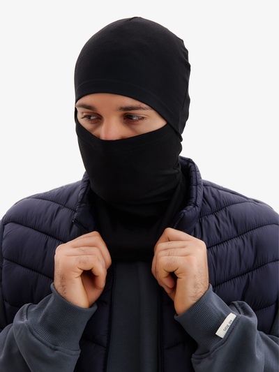 Балаклава кулирная гладь, чёрная