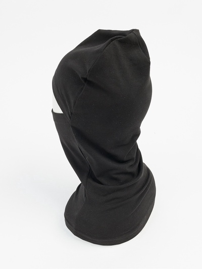 Балаклава кулирная гладь, чёрная