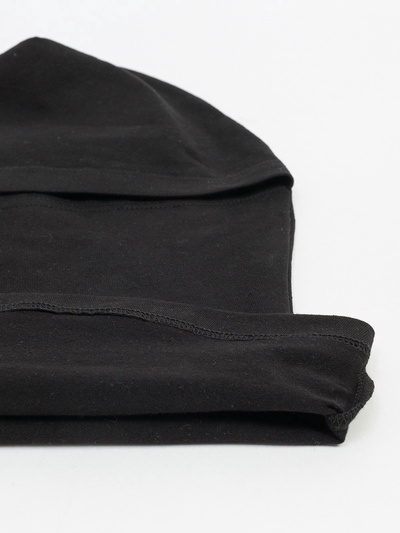 Балаклава кулирная гладь, чёрная