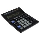 Калькулятор настольный (большой бухгалтерский) 14-разрядный, SKAINER SK-554L, двойное питание, 153 х 199 х 31 мм, чёрный - фото 9589938