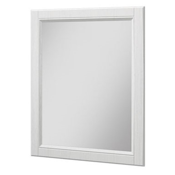 Зеркало «Валенсия», 800 × 800 мм, цвет белый / орех - Фото 1